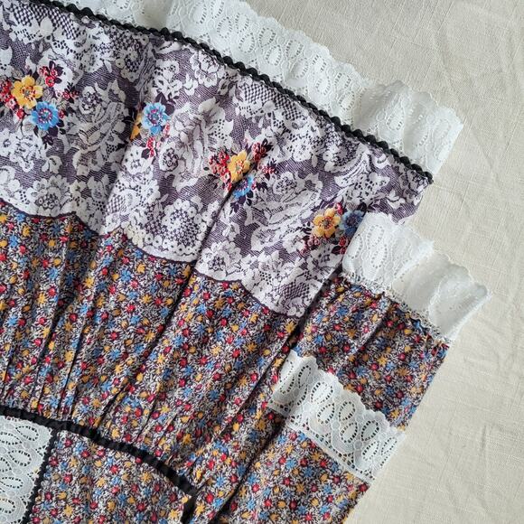 Vintage Brown Floral Dress 4t - Picture 6 of 7